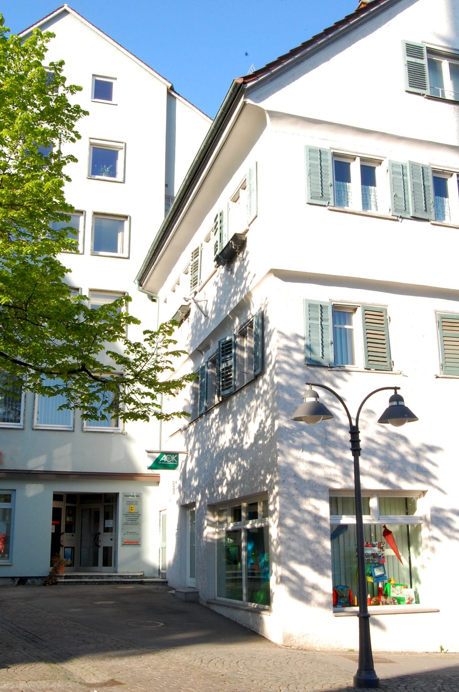 Eingangsbereich der Außenstelle Kirchstraße